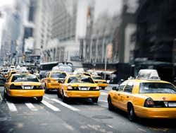 Taxis en Nueva York